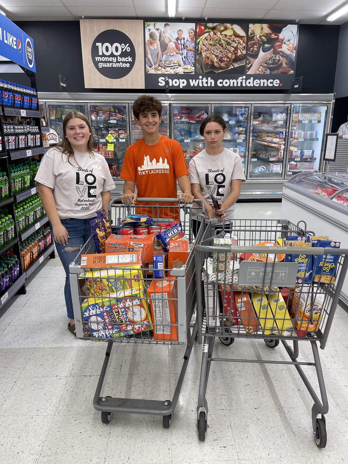 Food Shopping to Fill the Whitwell TN Food Pantry